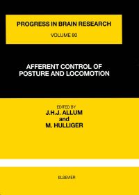 Cover image: AFFERENT CONTROL OF POSTURE AND LOCOMOTION 9780444812254