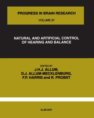 Imagen de portada: NATURAL AND ARTIFICIAL CONTROL OF HEARING AND BALANCE 9780444812520