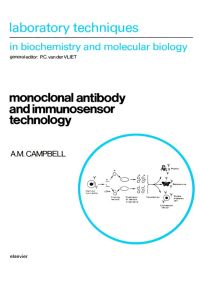 Cover image: Monoclonal Antibody and Immunosensor Technology:, Volume 23 1st edition