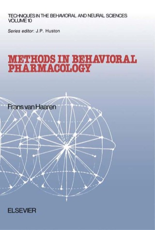 Titelbild: Methods in Behavioral Pharmacology 9780444814449