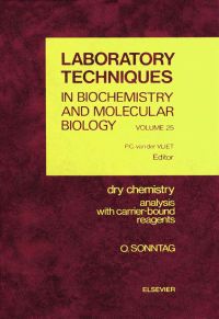 Cover image: Dry Chemistry: Analysis with Carrier-bound Reagents 9780444814586