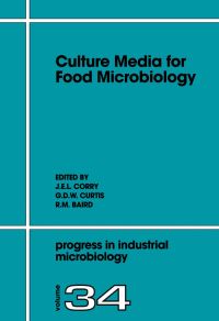 Cover image: Culture Media for Food Microbiology 9780444814982