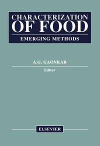 Cover image: Characterization of Food: Emerging Methods 9780444814999