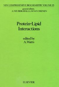 Titelbild: Protein-Lipid Interactions 9780444815750