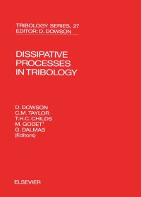 Cover image: Dissipative Processes in Tribology 9780444817648