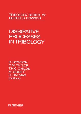 Titelbild: Dissipative Processes in Tribology 9780444817648