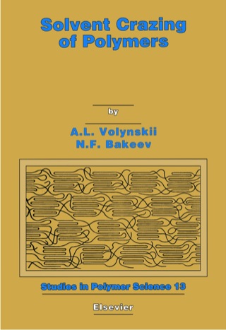 Cover image: Solvent Crazing of Polymers 9780444818485