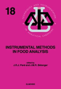 Cover image: Instrumental Methods in Food Analysis 9780444818683