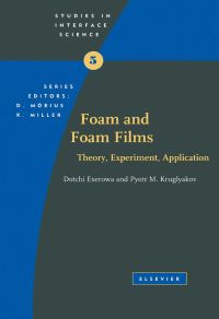 Imagen de portada: Foam and Foam Films: Theory, Experiment, Application 9780444819222