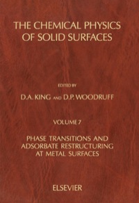 表紙画像: Phase Transitions and Adsorbate Restructuring at Metal Surface 9780444819246