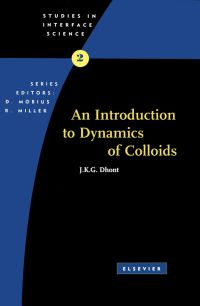Titelbild: An Introduction to Dynamics of Colloids 9780444820099