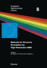 Imagen de portada: Methods for Structure Elucidation by High-Resolution NMR: Applications to Organic Molecules of Moderate Molecular Weight 9780444821577