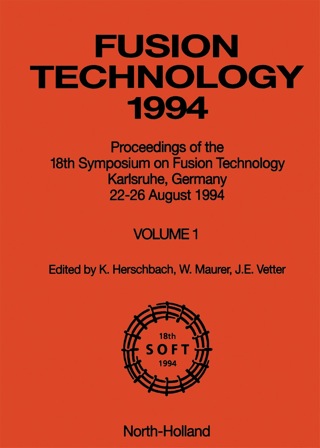 Titelbild: Fusion Technology 1994 9780444822208