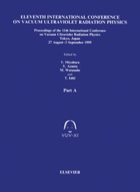 Imagen de portada: Proceedings of the 11th International Conference on Vacuum Ultraviolet Radiation Physics 1st edition 9780444822451