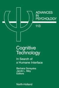 Omslagafbeelding: Cognitive Technology: In Search of a Humane Interface 9780444822758