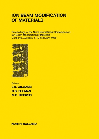 Cover image: Ion Beam Modification of Materials 9780444823342
