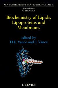 Imagen de portada: Biochemistry of Lipids, Lipoproteins and Membranes 3rd edition 9780444823595