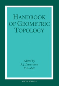Imagen de portada: Handbook of Geometric Topology 9780444824325