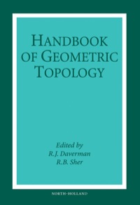 Titelbild: Handbook of Geometric Topology 9780444824325