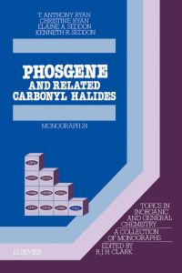 Imagen de portada: Phosgene: And Related Carbonyl Halides 9780444824455