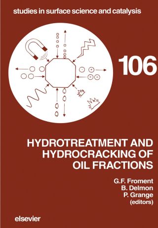 Cover image: Hydrotreatment and Hydrocracking of Oil Fractions 9780444825568