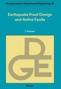 Imagen de portada: Earthquake Proof Design and Active Faults 9780444825629