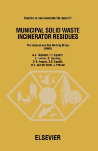 Cover image: Municipal Solid Waste Incinerator Residues 9780444825636