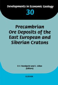 Immagine di copertina: Precambrian Ore Deposits of the East European and Siberian Cratons 9780444826572