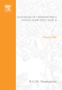 صورة الغلاف: Handbook of Chemometrics and Qualimetrics 9780444828538