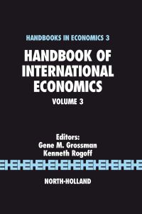 Imagen de portada: Handbook of International Economics 9780444828644