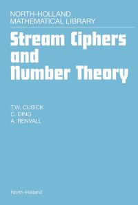 Cover image: Stream Ciphers and Number Theory 9780444828736