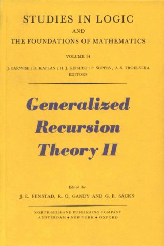 Cover image: Provability, Computability and Reflection 9780444851635