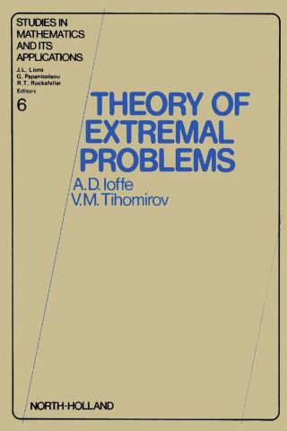 Cover image: Theory of extremal problems 9780444851673