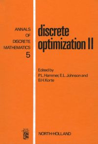 Omslagafbeelding: Discrete Optimization I: V 4 9780444853226