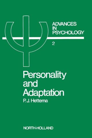 Imagen de portada: Personality and adaptation 9780444853806