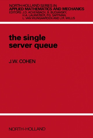 Immagine di copertina: The Single Server Queue 2nd edition 9780444854520