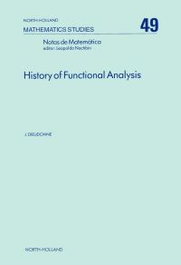 Cover image: History of Functional Analysis 9780444861481