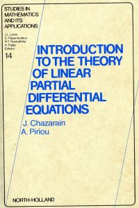 Omslagafbeelding: Introduction to the Theory of Linear Partial Differential Equations 9780444864529