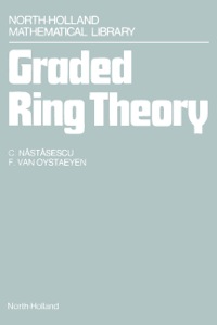 表紙画像: Graded Ring Theory 9780444864895