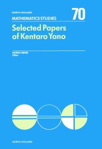 Titelbild: Selected Papers of Kentaro Yano 9780444864956