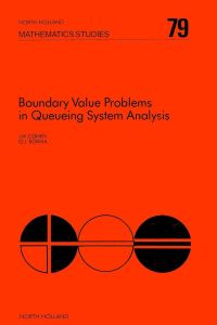 Cover image: Boundary Value Problems in Queueing System Analysis 9780444865670