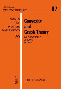 Cover image: Convexity and Graph Theory 9780444865717