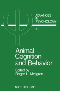 Cover image: Animal Cognition and Behavior 9780444866271
