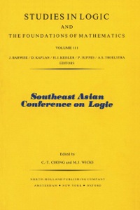 Titelbild: Southeast Asian Conference on Logic 9780444867063