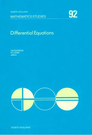 Cover image: Differential Equations 9780444868756