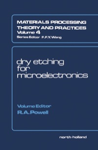 表紙画像: Dry Etching for Microelectronics 9780444869050