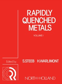 Imagen de portada: Rapidly Quenched Metals 1st edition 9780444869395