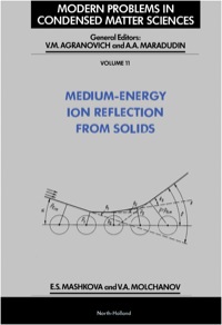 表紙画像: Medium-Energy Ion Reflection from Solids 9780444869456