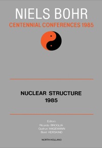 صورة الغلاف: Nuclear Structure 1985 9780444869791