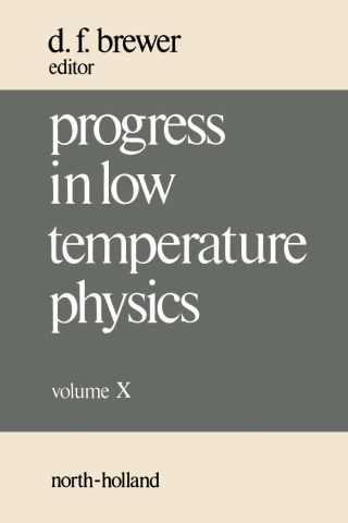 Imagen de portada: Progress in Low Temperature Physics 9780444869869